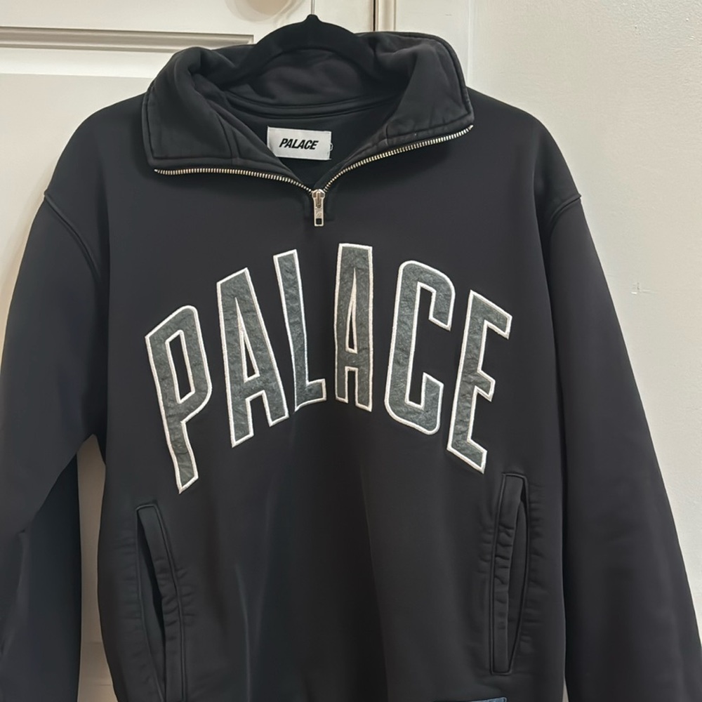Palace campione 1/4 zip size small sweater.